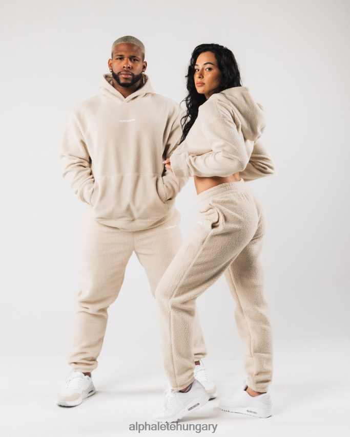 ruházat Alphalete király kocogó vanília barna egynemű 86B628480