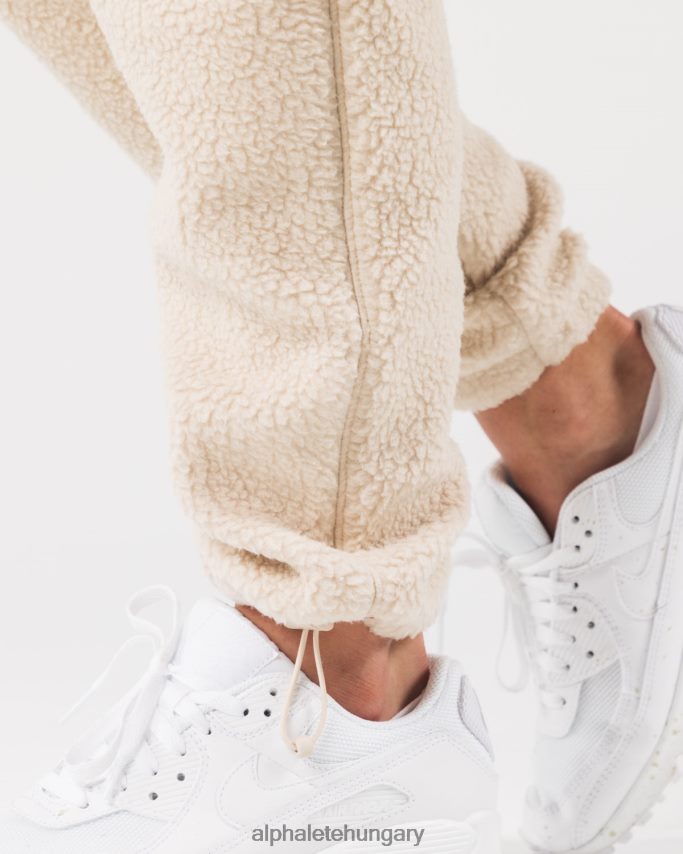 ruházat Alphalete király kocogó vanília barna egynemű 86B628480