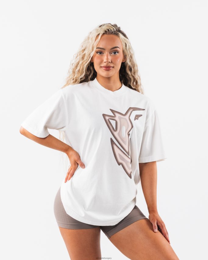 ruházat Alphalete hőtérkép póló fehér egynemű 86B628213