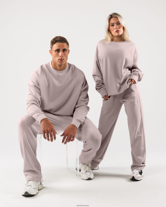 ruházat Alphalete származású legénynyakú rózsavíz rózsaszín egynemű 86B628265