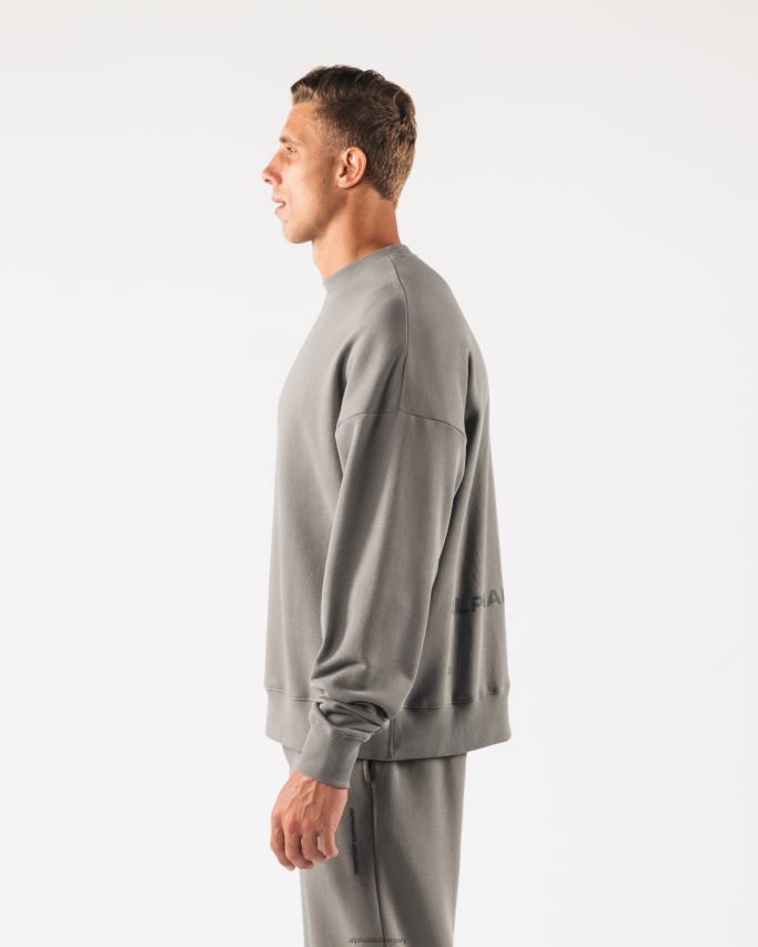 ruházat Alphalete származású legénynyakú sterling szürke egynemű 86B628268