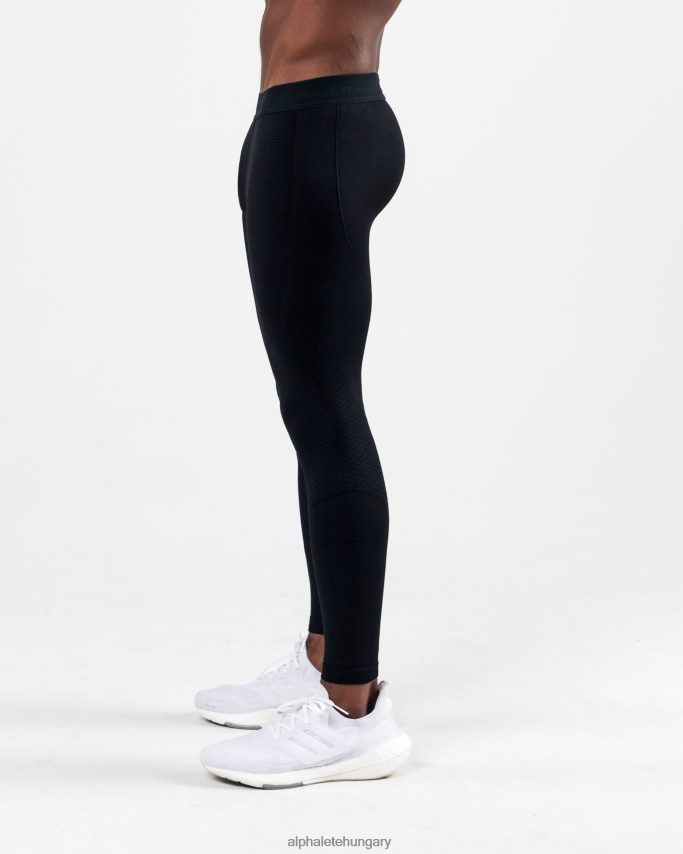 ruházat Alphalete reform kompressziós legging fekete férfiak 86B628748