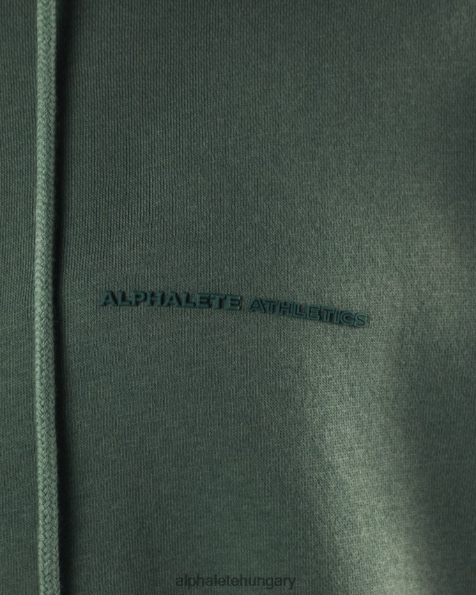 ruházat Alphalete eredetű teljes cipzáras kabát derűs zöld férfiak 86B628613