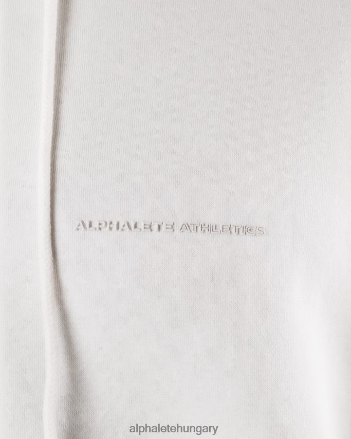 ruházat Alphalete eredetű teljes cipzáras kabát fehér férfiak 86B628608