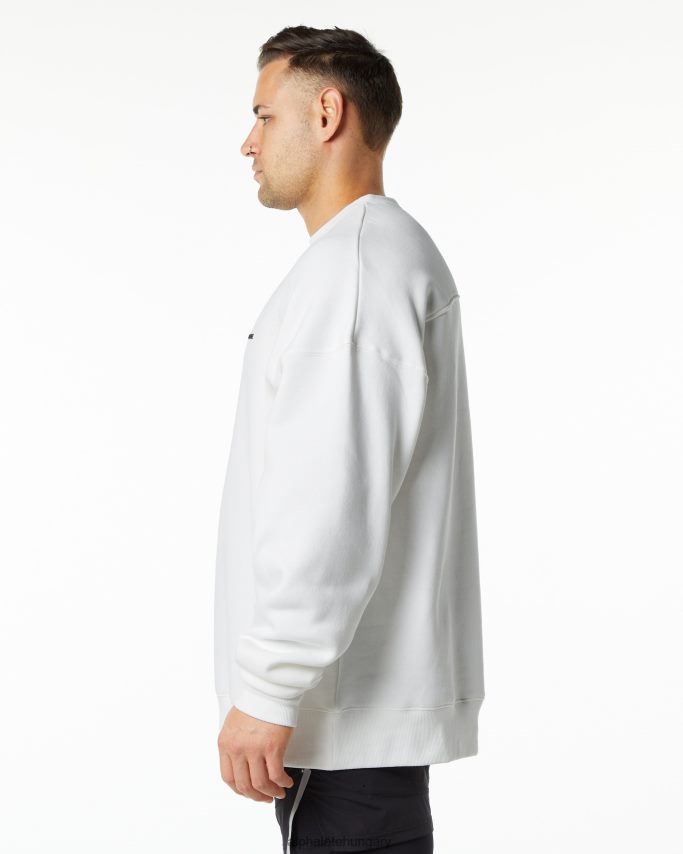 ruházat Alphalete klasszikus legénység fehér férfiak 86B628647