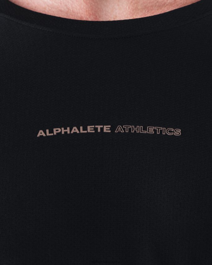 ruházat Alphalete aa airtech ls póló fekete férfiak 86B628524