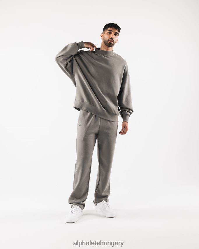 ruházat Alphalete eredet gúnynyak ls sterling szürke férfiak 86B628752
