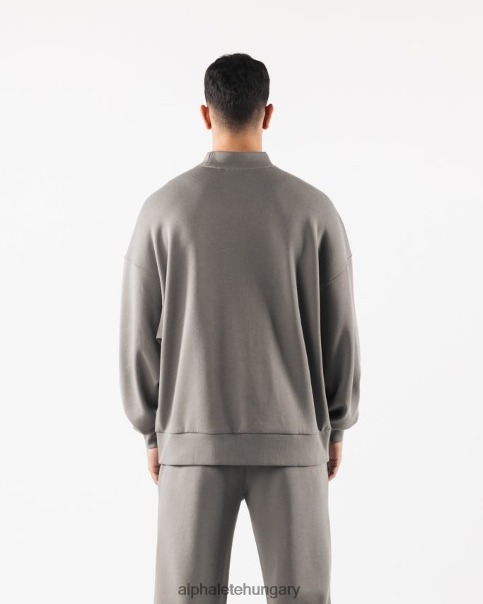 ruházat Alphalete eredet gúnynyak ls sterling szürke férfiak 86B628752