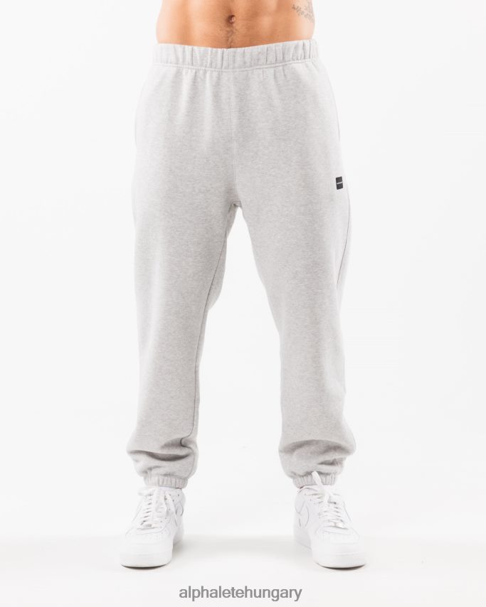 ruházat Alphalete akadémia laza kocogó hanga szürke férfiak 86B628718