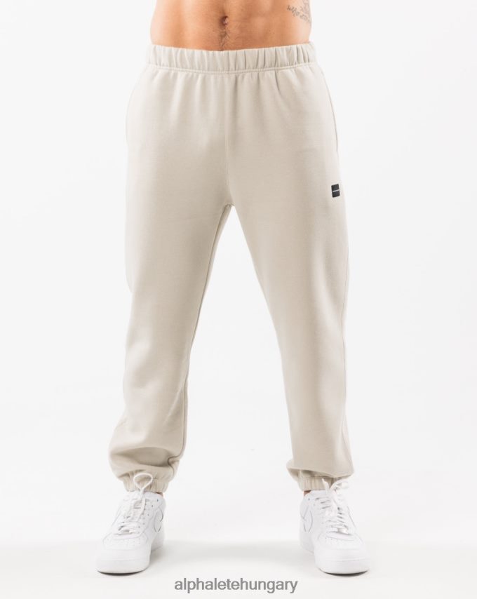 ruházat Alphalete akadémia laza kocogó tengeri kagyló barna férfiak 86B628719