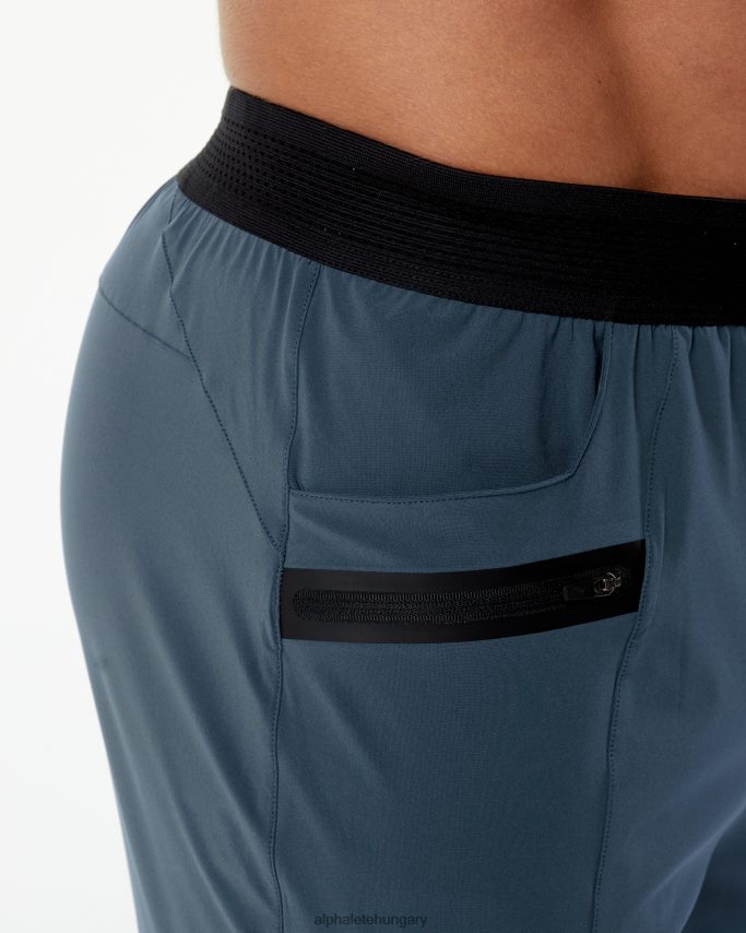 ruházat Alphalete stúdiónadrág bálna kék férfiak 86B628738