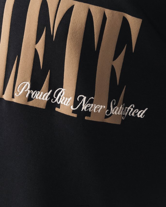 ruházat Alphalete köztársasági póló fekete férfiak 86B628506