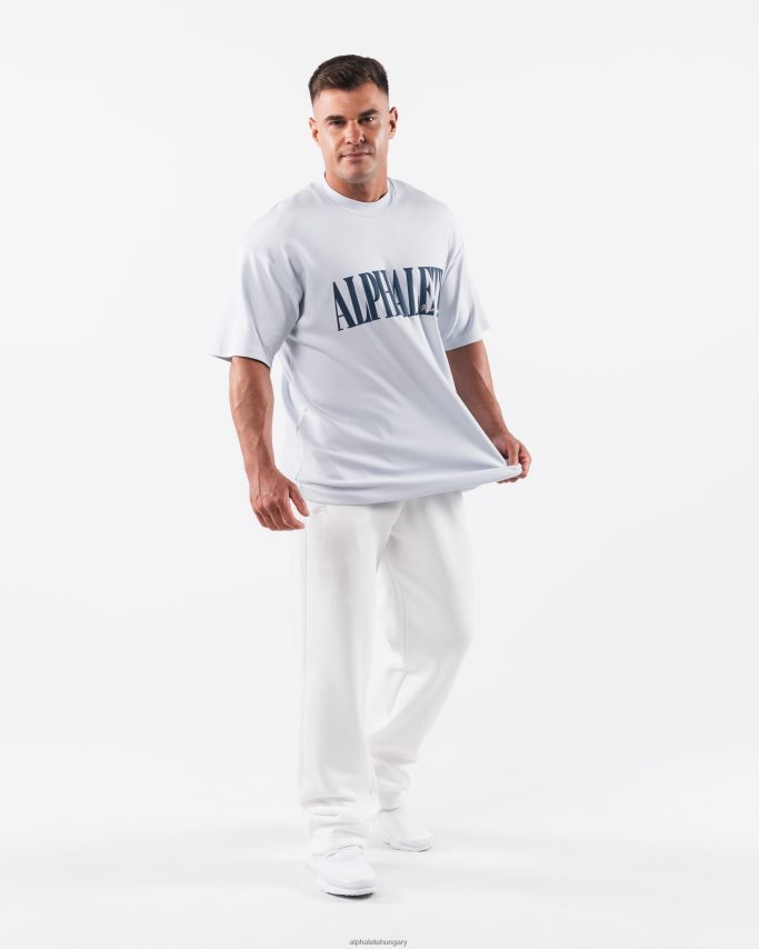 ruházat Alphalete köztársasági póló halogén kék férfiak 86B628495
