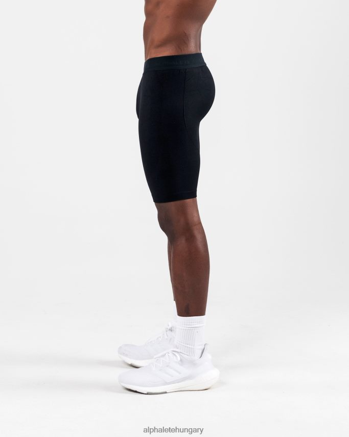 ruházat Alphalete reform tömörítés rövid fekete férfiak 86B628654