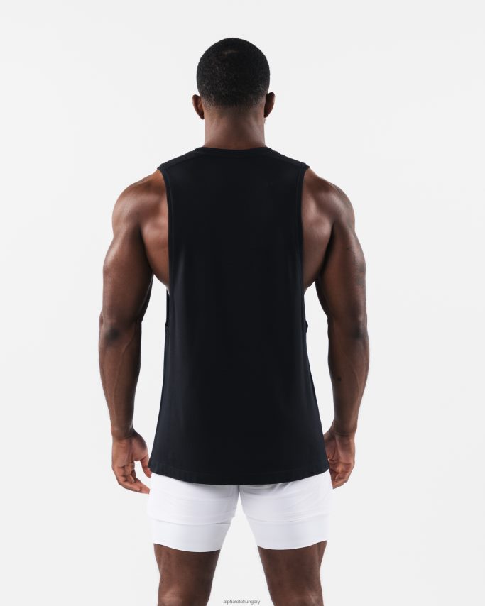 ruházat Alphalete aa airtech cutoff fekete férfiak 86B628577