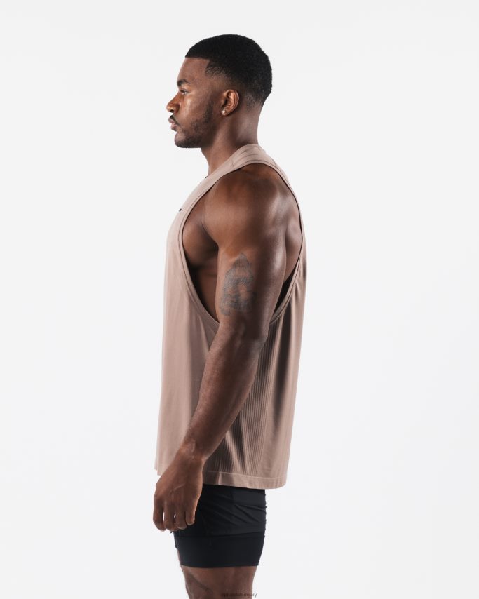 ruházat Alphalete aa airtech cutoff krémes bézs barna férfiak 86B628574