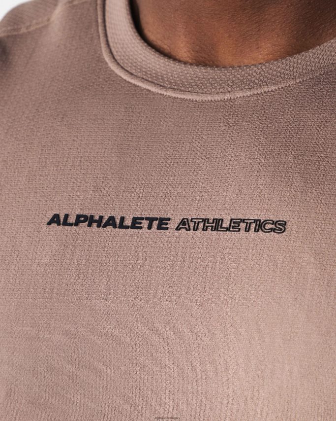 ruházat Alphalete aa airtech cutoff krémes bézs barna férfiak 86B628574
