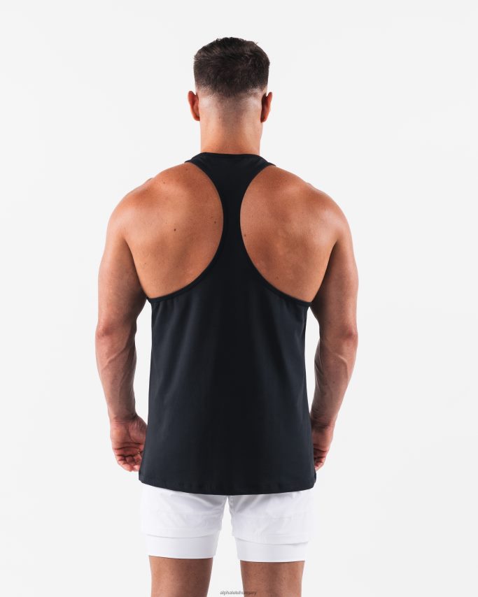 ruházat Alphalete farkasfejű húr fekete férfiak 86B628562