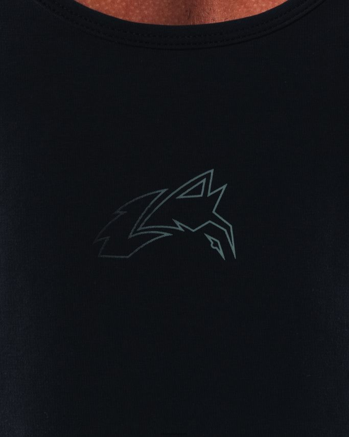 ruházat Alphalete farkasfejű húr fekete férfiak 86B628562