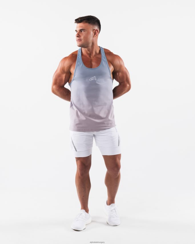 ruházat Alphalete farkasfejű húr állóvíz gradiens kék férfiak 86B628559