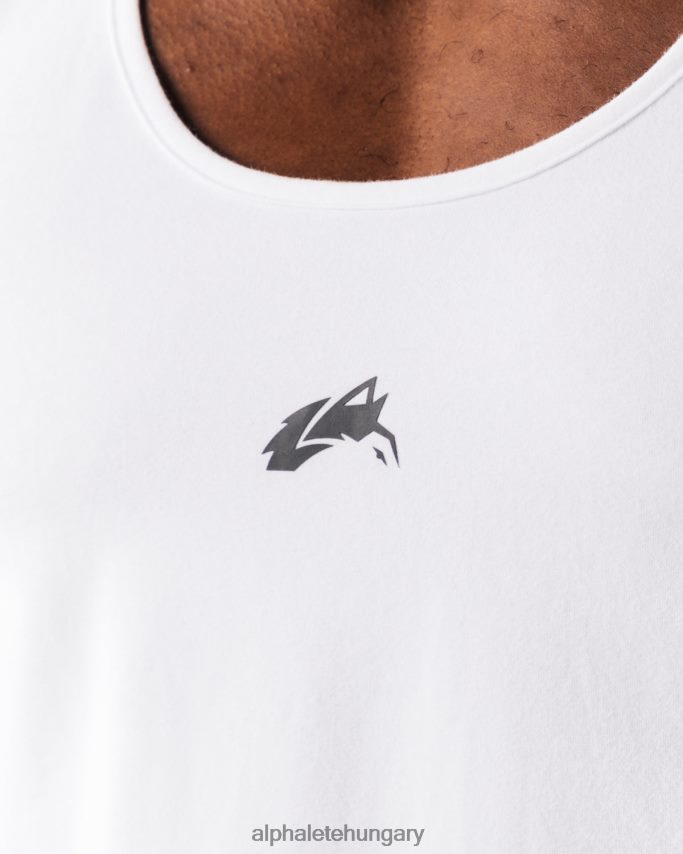ruházat Alphalete farkasfej tank fehér/ón férfiak 86B628563