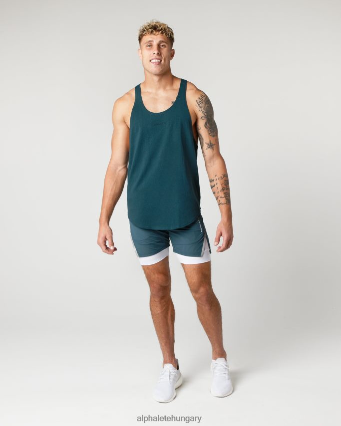 ruházat Alphalete nehéz pamut mag húr éjkék férfiak 86B628598