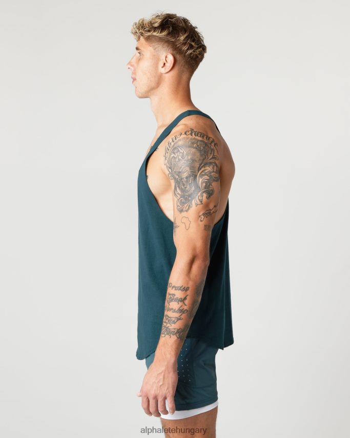 ruházat Alphalete nehéz pamut mag húr éjkék férfiak 86B628598