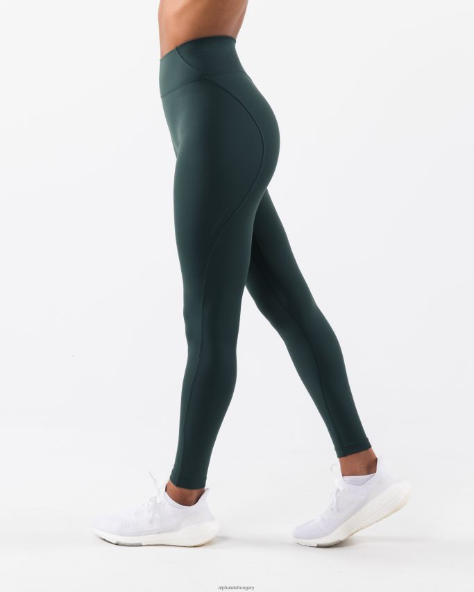 ruházat Alphalete aura legging cipruszöld nők 86B628378