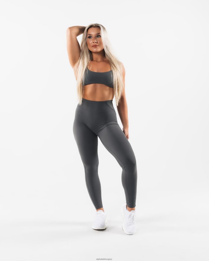 ruházat Alphalete aura legging ónszürke nők 86B628397