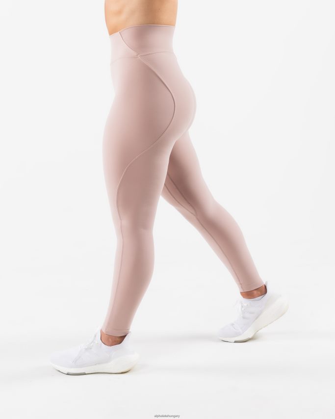 ruházat Alphalete aura legging porcelán barna nők 86B628393