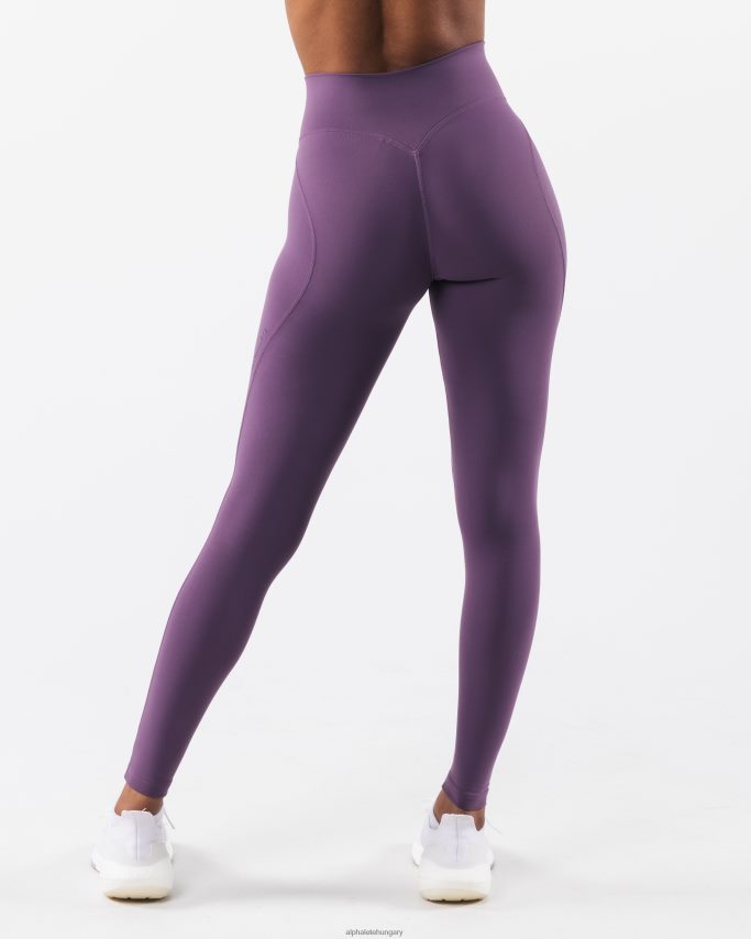 ruházat Alphalete aura legging őszirózsa lila nők 86B628381