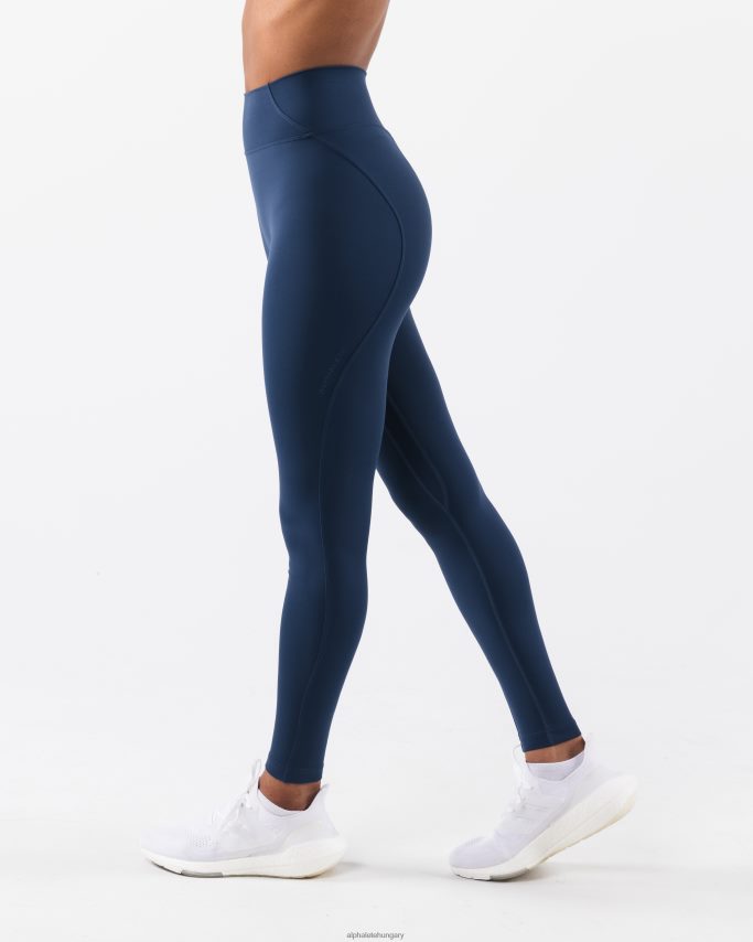 ruházat Alphalete aura legging tinta kék nők 86B628384