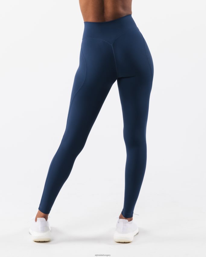 ruházat Alphalete aura legging tinta kék nők 86B628384
