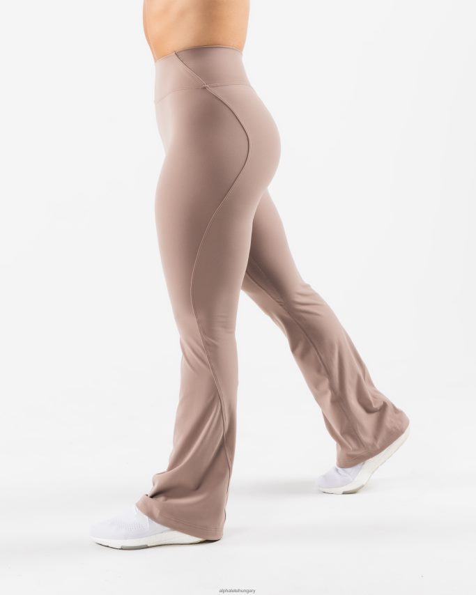 ruházat Alphalete aura lobbant nadrág homokbarna nők 86B628394