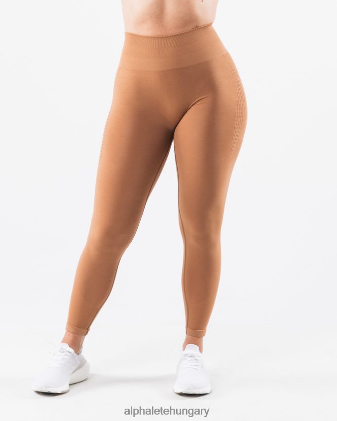 ruházat Alphalete felerősíti a kontúr leggingjét agyagbarna nők 86B628404
