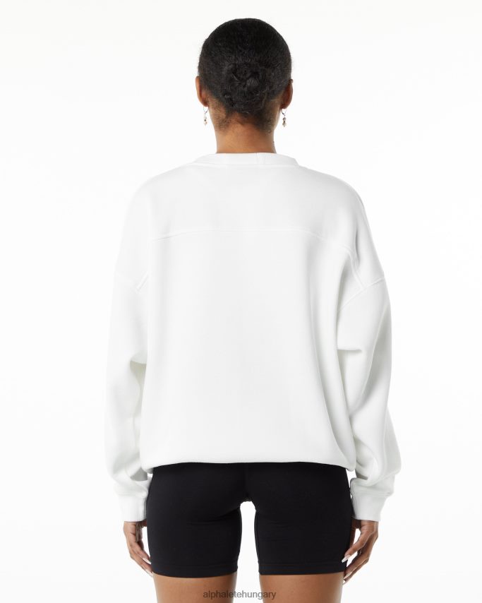 ruházat Alphalete klasszikus legénység fehér nők 86B628287