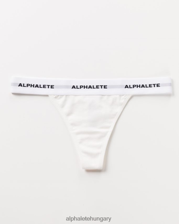 ruházat Alphalete akut tanga fehér nők 86B628468