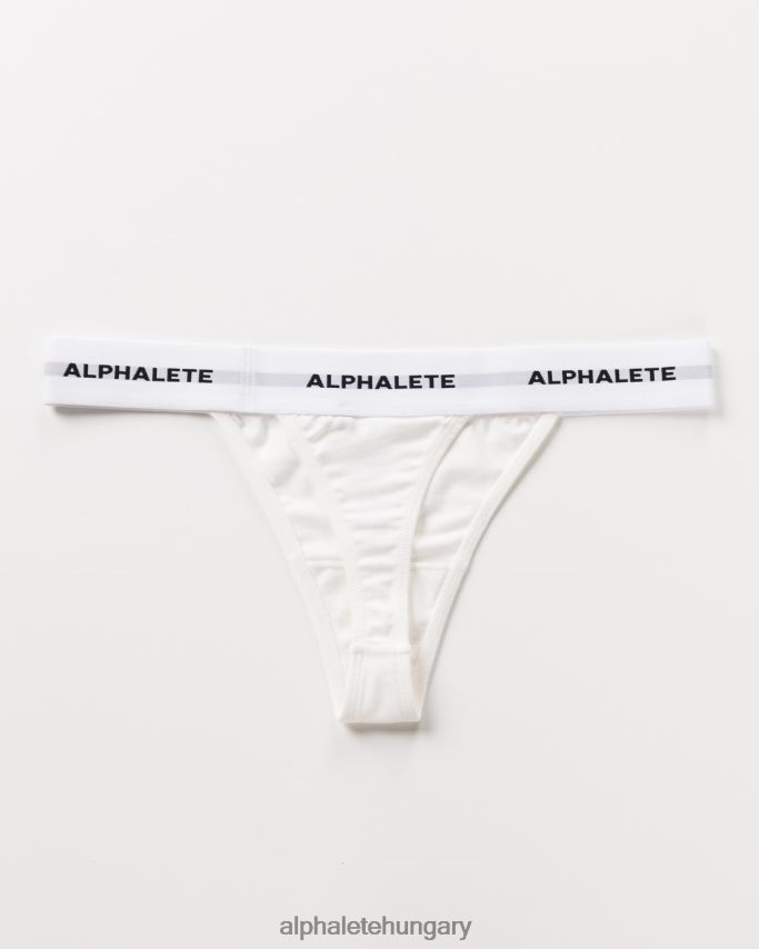 ruházat Alphalete akut tanga fehér nők 86B628468