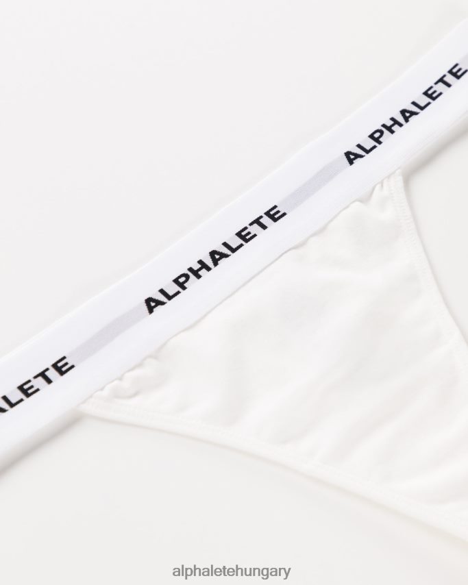 ruházat Alphalete akut tanga fehér nők 86B628468