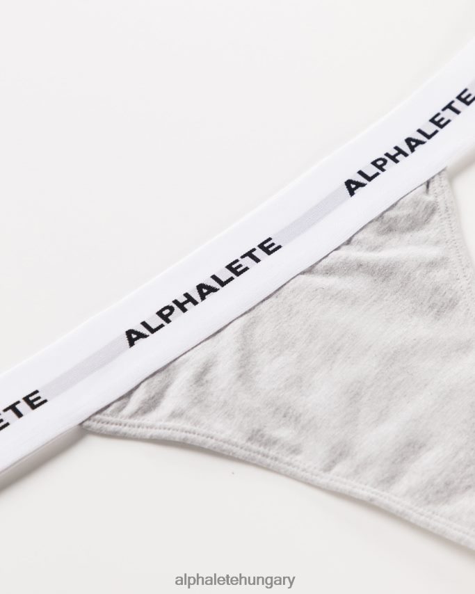 ruházat Alphalete akut tanga hanga szürke nők 86B628470
