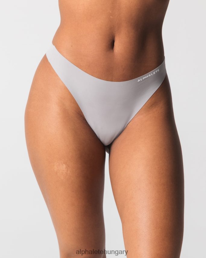 ruházat Alphalete varrat nélküli tanga 3pk med szürke/sötétkék/fekete nők 86B628467