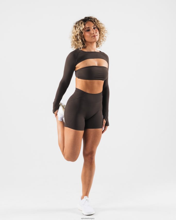 ruházat Alphalete aura vállat von ls kasmírbarna nők 86B628246