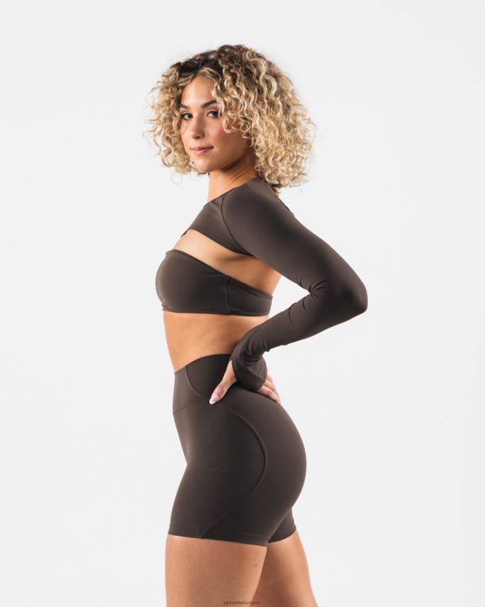 ruházat Alphalete aura vállat von ls kasmírbarna nők 86B628246