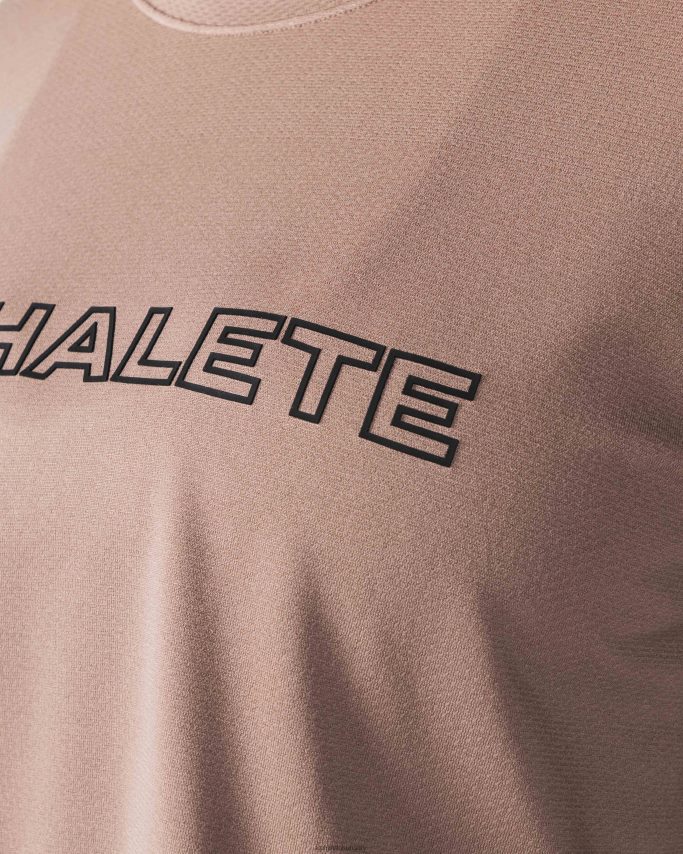 ruházat Alphalete core airtech ss termés krémes bézs barna nők 86B628207