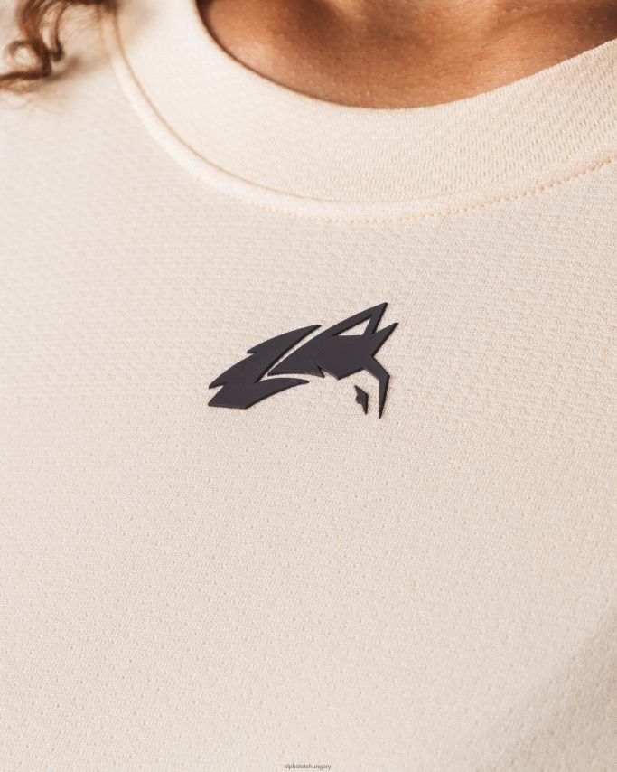 ruházat Alphalete farkasfej airtech ss termés bézs barna nők 86B628203