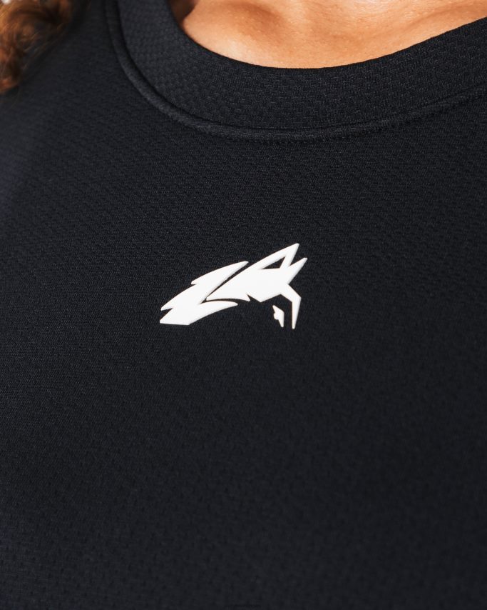 ruházat Alphalete farkasfej airtech ss termés fekete nők 86B628211