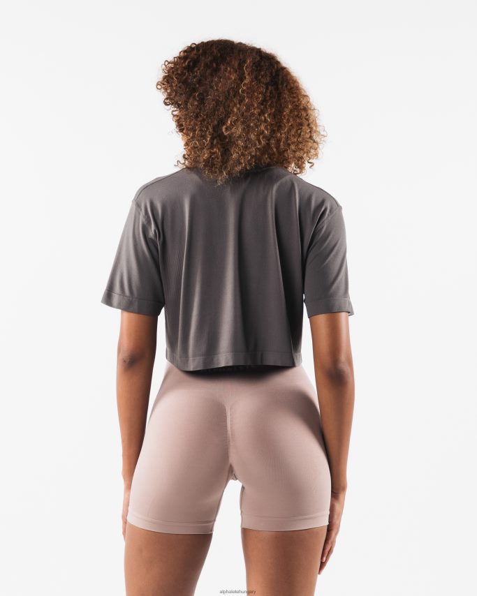 ruházat Alphalete farkasfej airtech ss termés poros betonszürke nők 86B628208