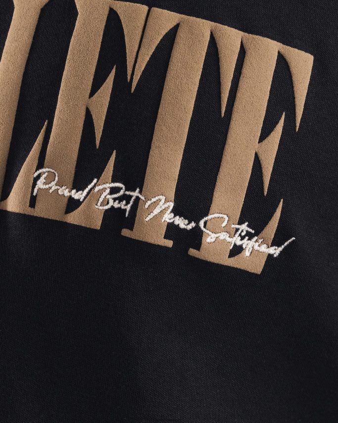 ruházat Alphalete köztársaság termés póló fekete nők 86B628201