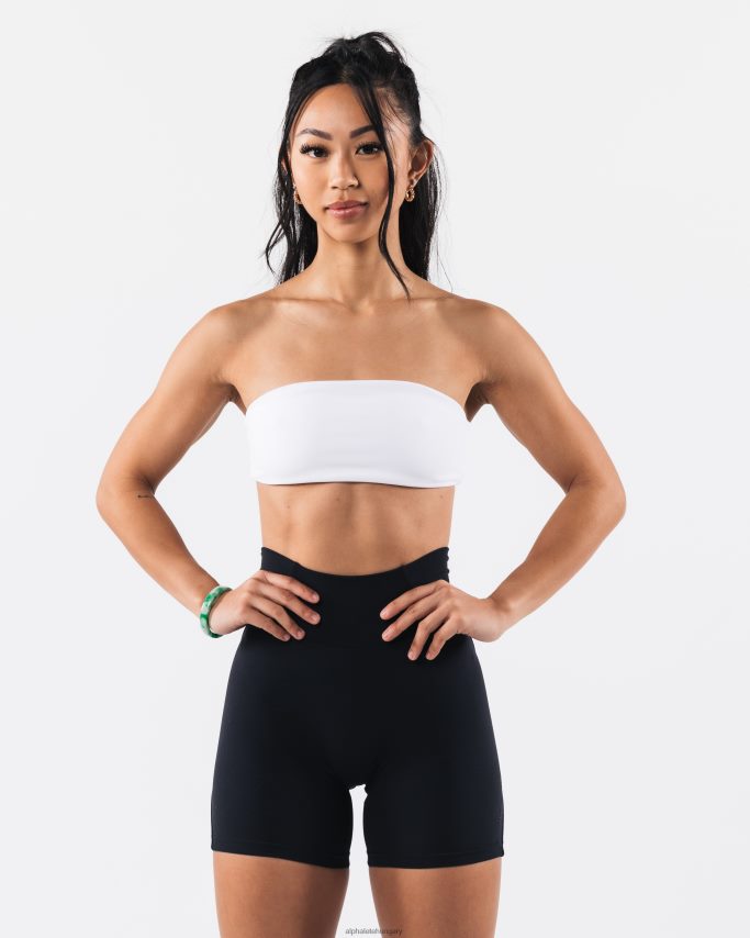 ruházat Alphalete aura bandeau fehér nők 86B62841