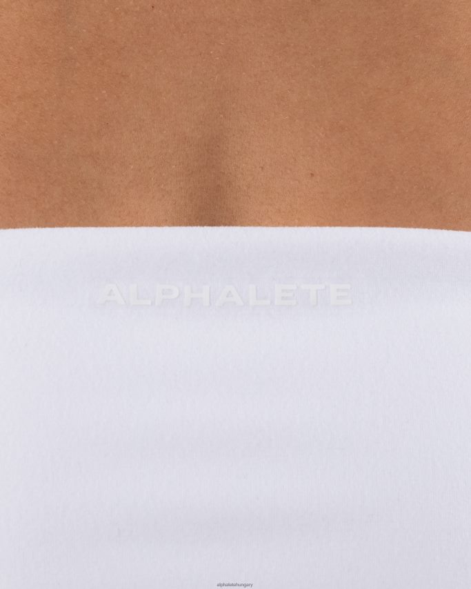 ruházat Alphalete aura bandeau fehér nők 86B62841